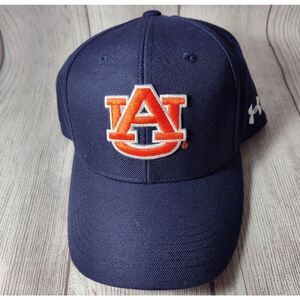 Under Armour Auburn Tigers Baseball Cap/Hat Navy Blue NWT College University